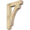 Ekena Millwork Legacy Craftsman Rough Sawn Bracket, Douglas Fir, 4"W x 22"D x 30"H BKT04X22X30LEC04RDF - alternate 1